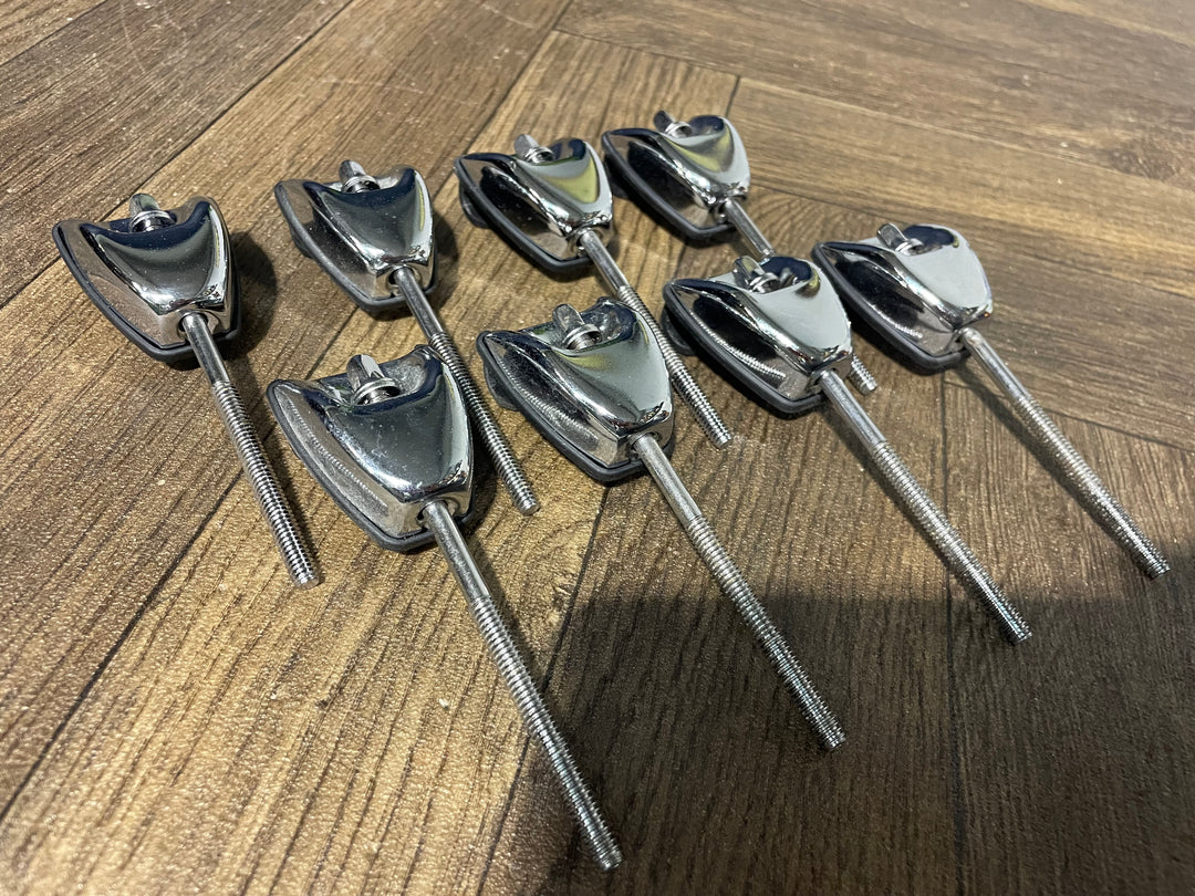 Pearl Bass Drum Tension Rods And Claws Drum Hardware/Spares x8 #NN58