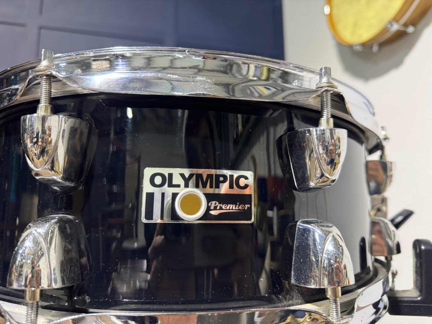 Premier Olympic 14” x 5.5” 8-Lug Snare Drum / Drum Hardware #MU135