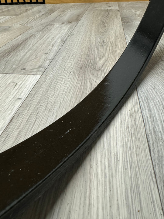 Premier Bass Drum 22” Wooden Hoops Rims Hardware / Black #OT32