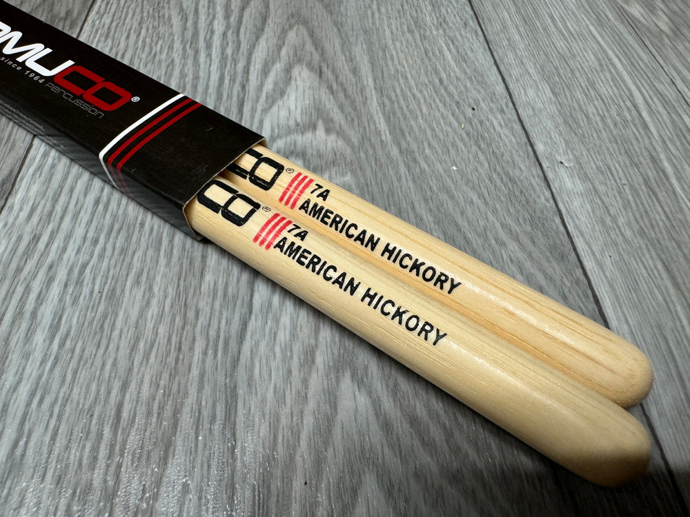 Promuco 7A American Hickory / Drum Sticks (Pair) #OD34