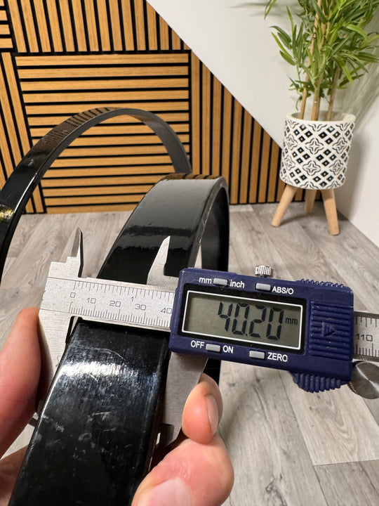 Premier Bass Drum 20” Wooden Hoops Rims Hardware / Black #OT33