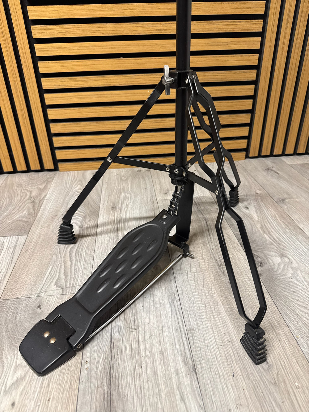 Hi Hat Cymbal Stand Double Braced / Black Hardware #WL76