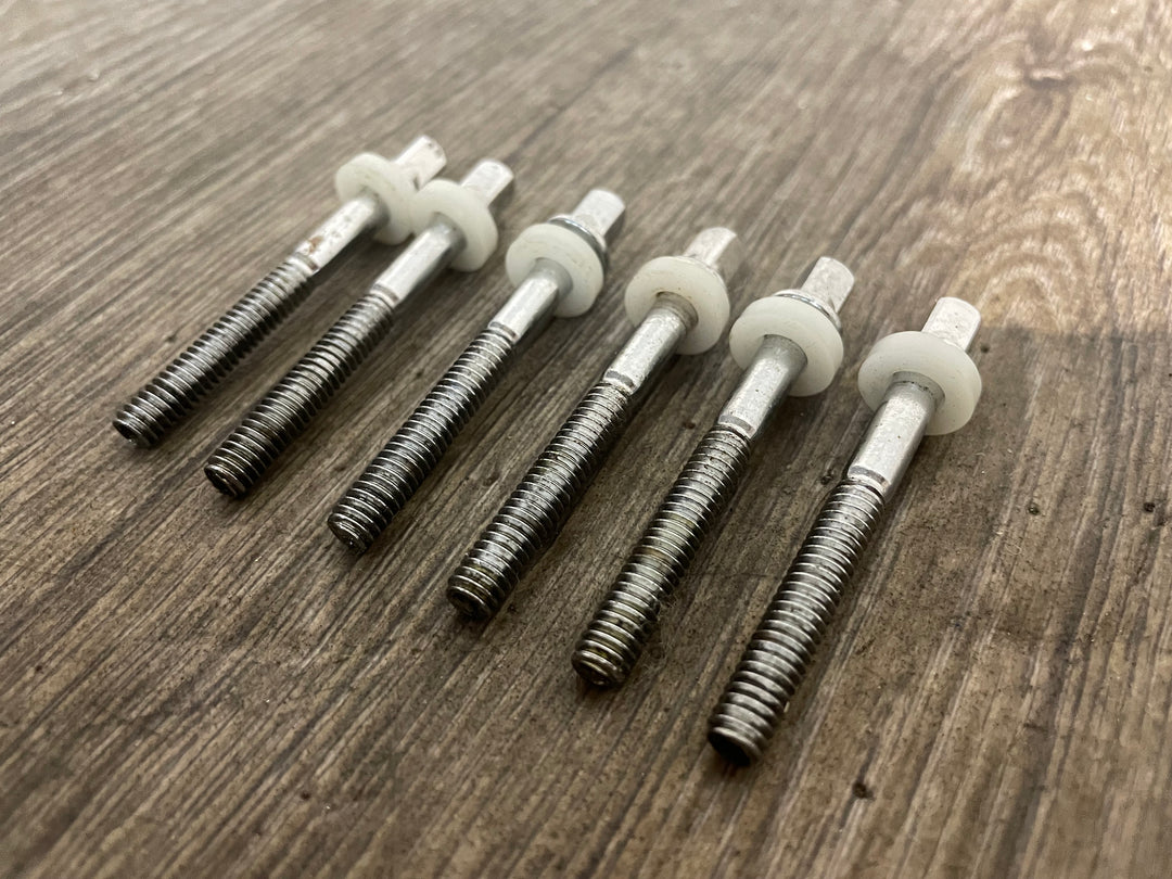 Mapex Pro M Drum Tension Rods 55mm Screws Tom Spares x6 #JG58