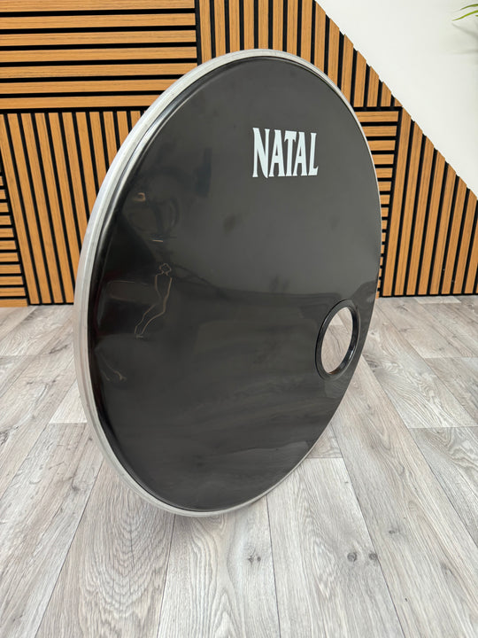 Natal Resonant Bass 24" Drum Head / Black #OD43