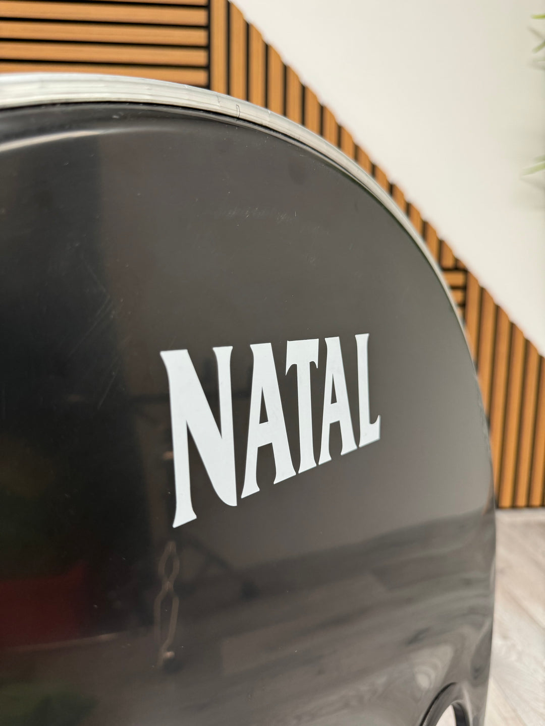 Natal Resonant Bass 24" Drum Head / Black #OD43
