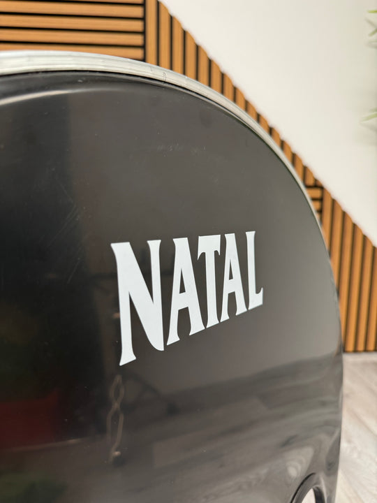 Natal Resonant Bass 24" Drum Head / Black #OD43