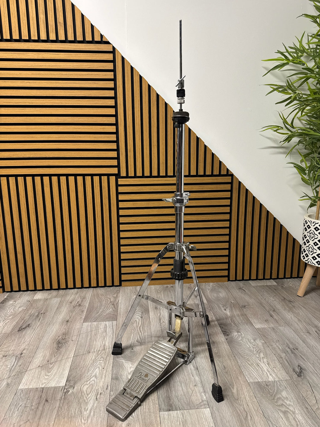 Vintage Pearl Hi Hat Cymbal Stand Single Braced / Hardware #WL80