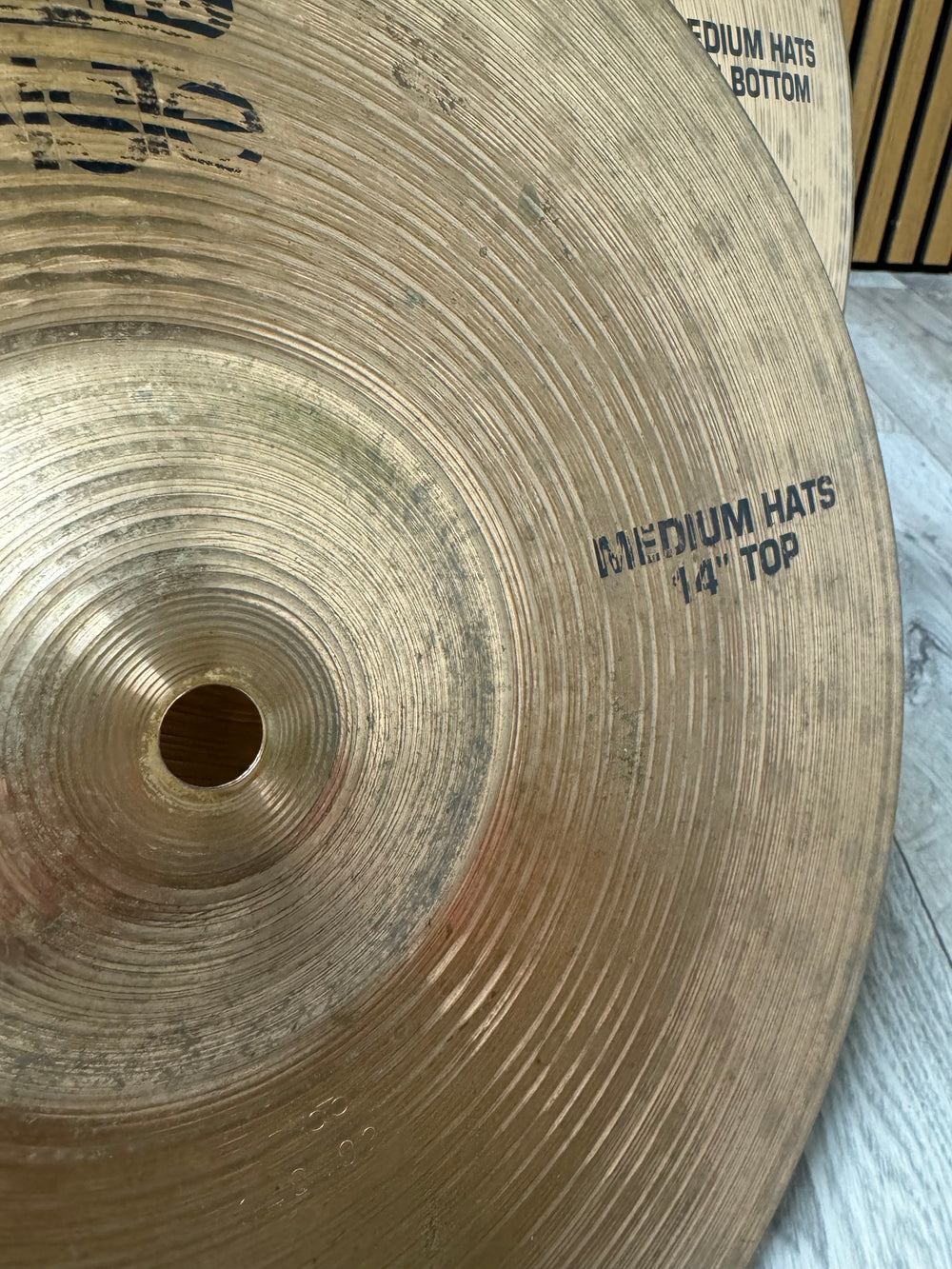 Paiste Alpha Medium Hi Hats 14"/35cm Cymbals (Pair) #OU1