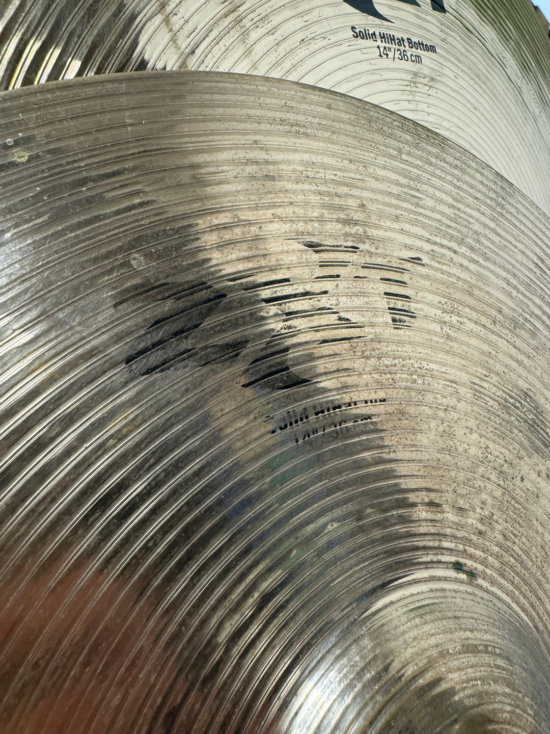Zildjian ZXT Hi Hats 14”/35cm Cymbals (Pair) #OU2