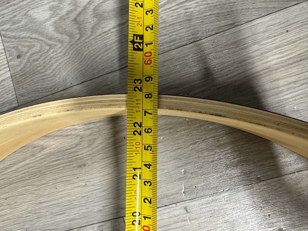 Natal Bass Drum 22” Wooden Hoops Rims Hardware #VK74