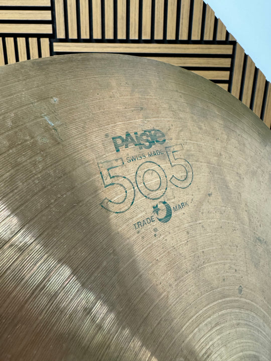 Paiste 505 Crash 18"/45cm Cymbal / Green Label #OU4