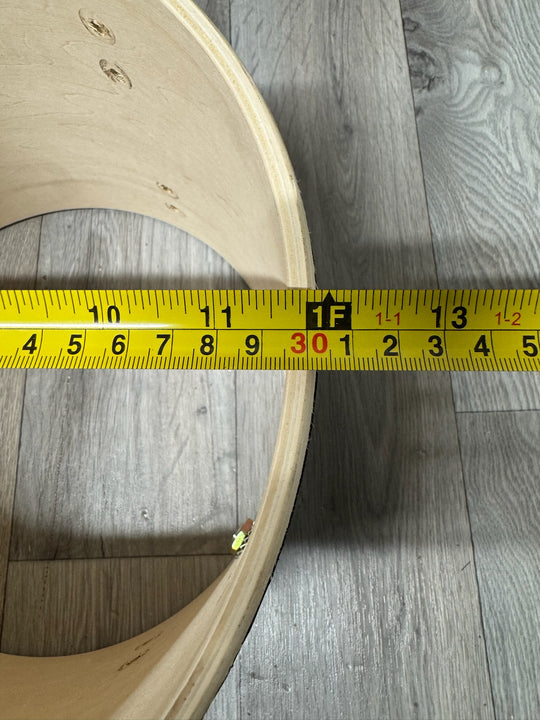 Natal Arcadia Tom Drum Shell 12”x9” Bare Wood Project #VK77