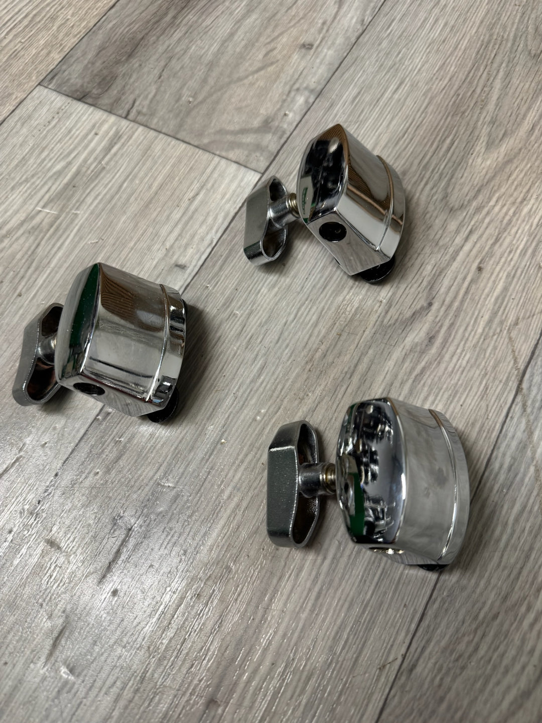 Premier Revolution Floor Tom Drum Leg Holders Hardware Mounts x3 #WR5