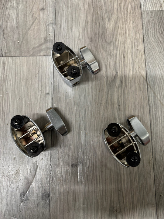 Premier Revolution Floor Tom Drum Leg Holders Hardware Mounts x3 #WR5