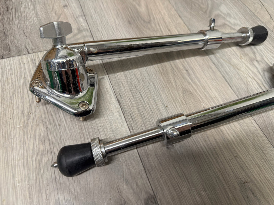 Vintage REMO Bass Drum Spurs Legs Hardware Mounts (Pair) #WR6