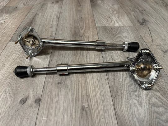 Vintage REMO Bass Drum Spurs Legs Hardware Mounts (Pair) #WR6