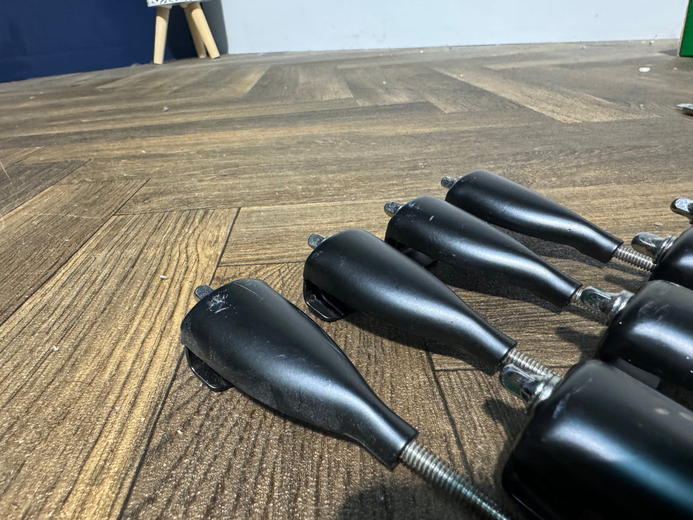 Mapex Bass Drum Tension Rods & Claws / Black Hardware x8 #NP44