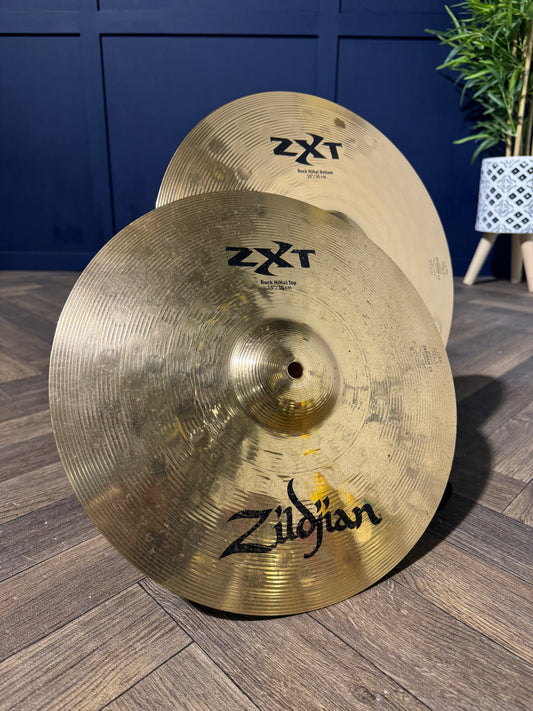 Zildjian ZXT Rock Hi Hats 14”/35cm Cymbals (Pair) #MV9