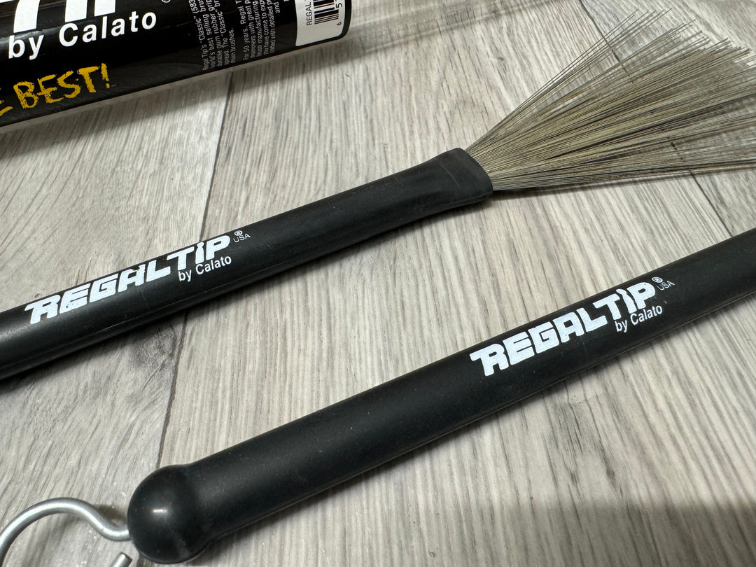 Regal Tip Brushes / Drum Brushes (Pair) #OU10