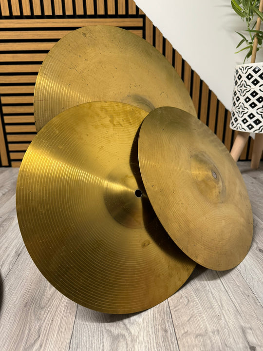 Beginner Cymbal Set / 14" 16" / Drum Accessory #VP1