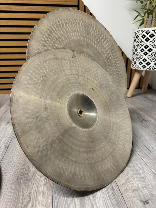 Vintage Zyn Hi Hats 14"/35cm Cymbals (Pair) #VP3
