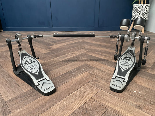 TAMA HP600DTW Double Bass Drum Pedal Iron Cobra / Kick Pedal #NR16