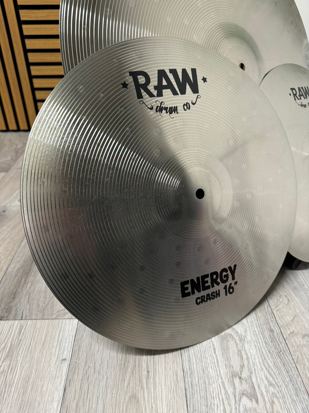 RAW Energy Cymbal Set / 14" 16" 20" / Drum Accessory #VP7