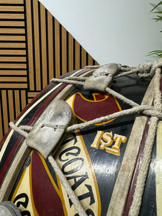 Vintage Marching Bass Drum 28" / Bass Drum / 'Boys Brigade' Early 1900s #XA1