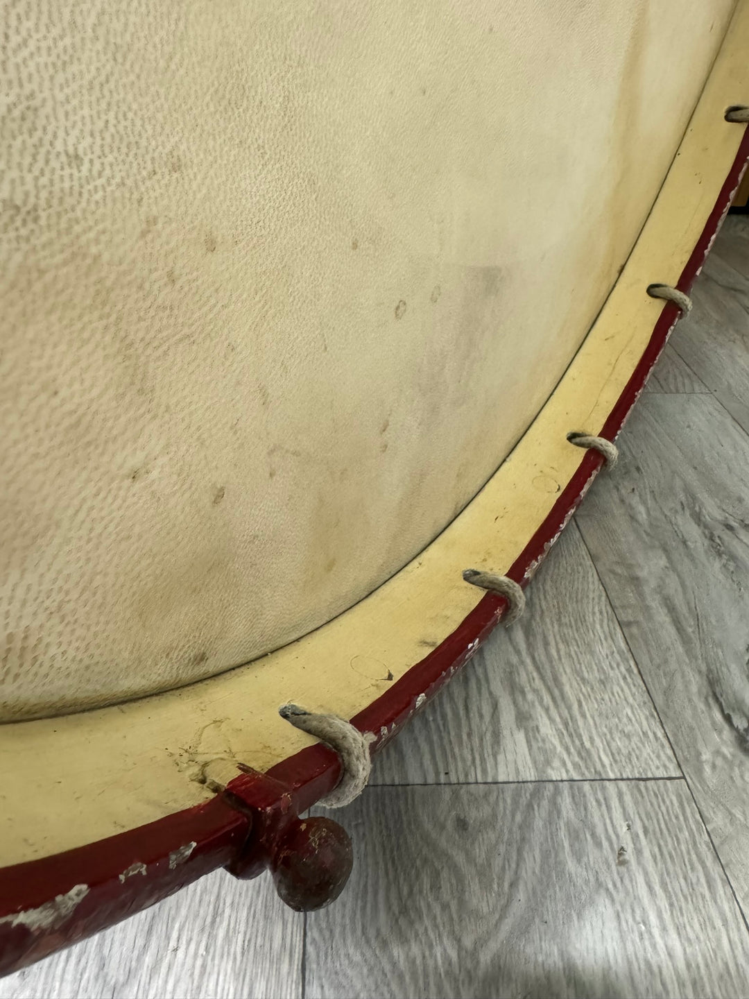 Vintage Marching Bass Drum 28" / Bass Drum / 'Boys Brigade' Early 1900s #XA1