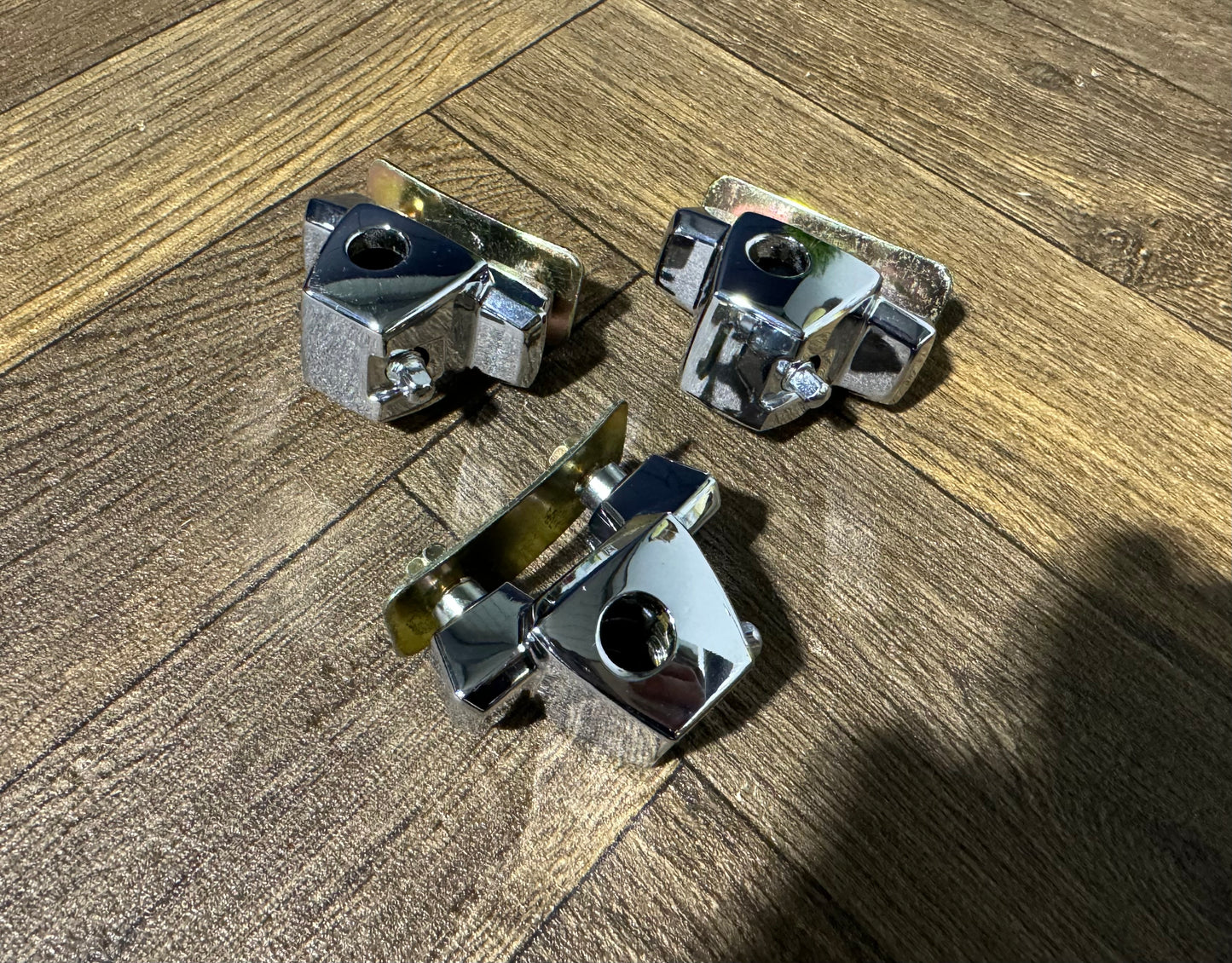 Yamaha Floor Tom Drum Leg Holders Hardware Mounts x3 #MV21