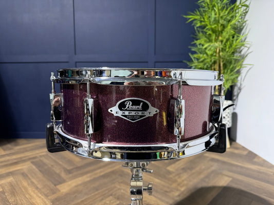 Pearl Export EXX 14” x 5.5” Snare Drum / 8-Lug / Red Sparkle #MV22