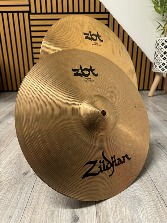 Zildjian ZBT Hi Hats 14”/35cm Cymbals (Pair) #OV4