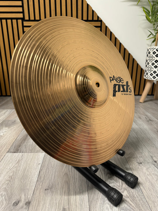 Paiste PST5 Medium Crash 16"/40cm Cymbal / Accessory #OV8