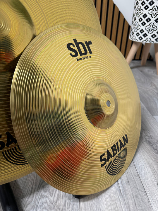Sabian SBR Cymbal Set / 20" 16" 14" / Drum Accessory #OV9