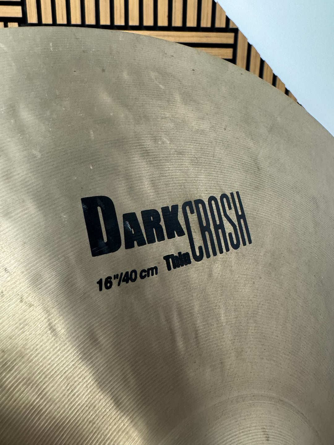 Zildjian K Dark Thin Crash 16"/41cm Cymbal / Accessory #OV11