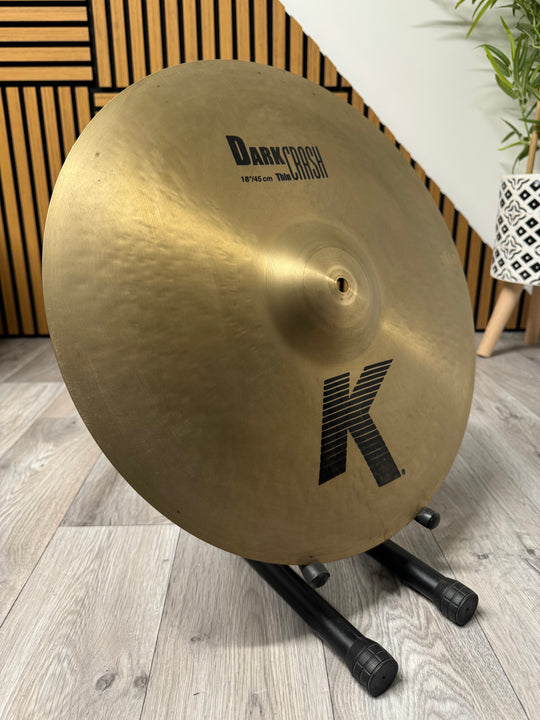Zildjian K Dark Thin Crash 18"/45cm Cymbal / Accessory #OV12