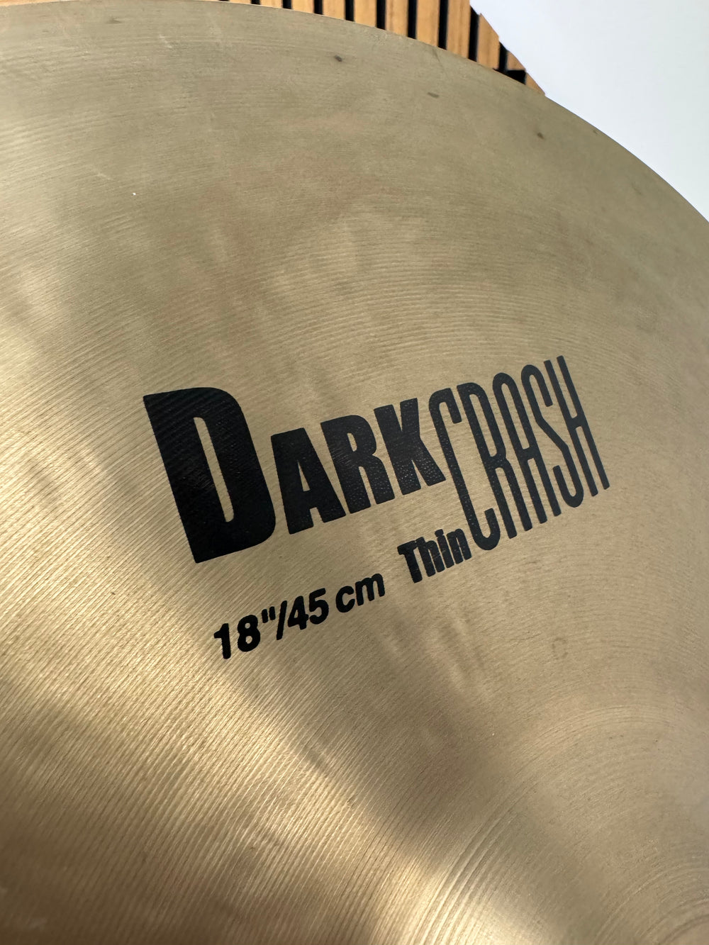 Zildjian K Dark Thin Crash 18"/45cm Cymbal / Accessory #OV12