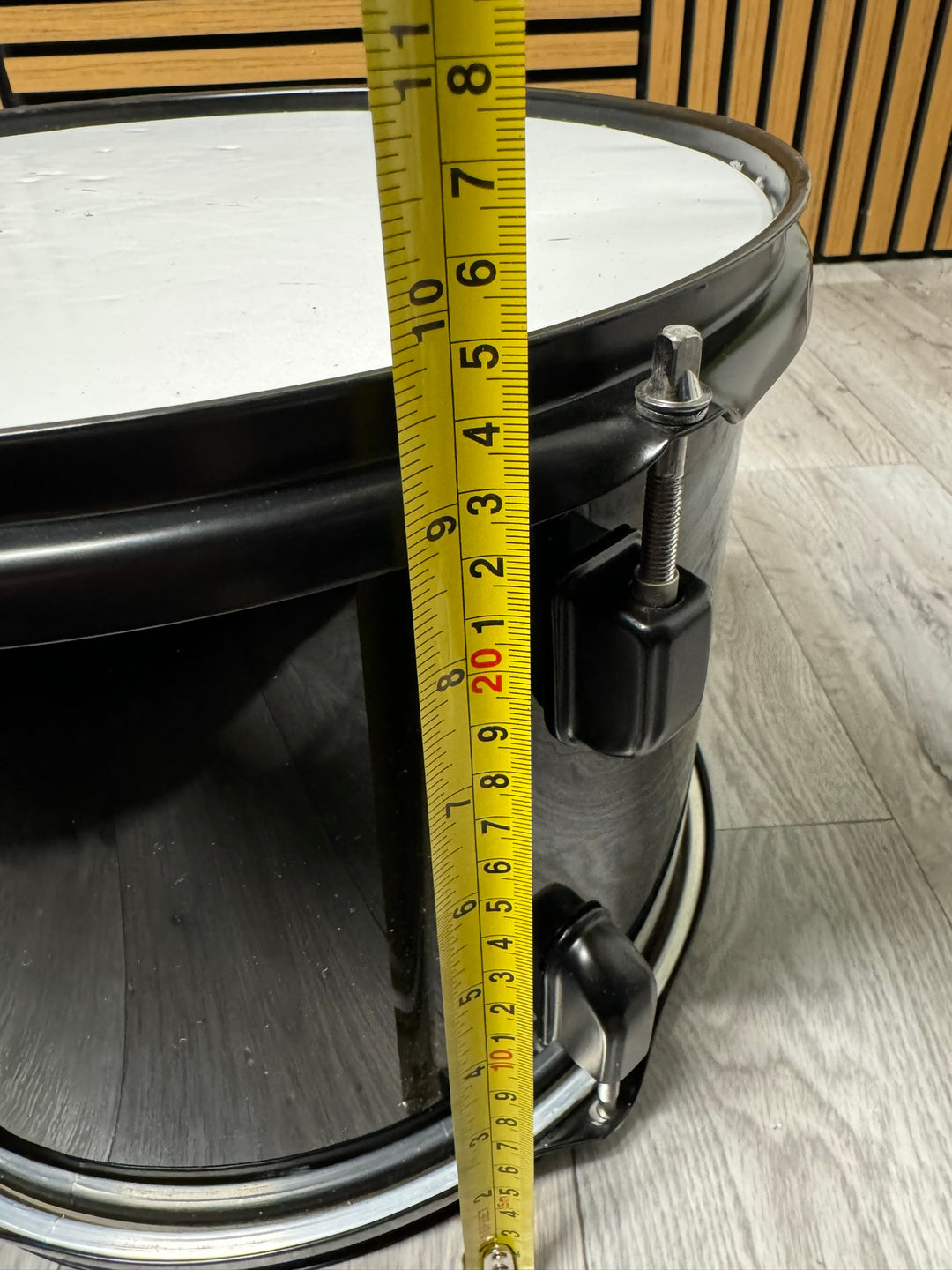 Tiger Tom Drum 12”x9” Rack Tom Drum / Black #VP29