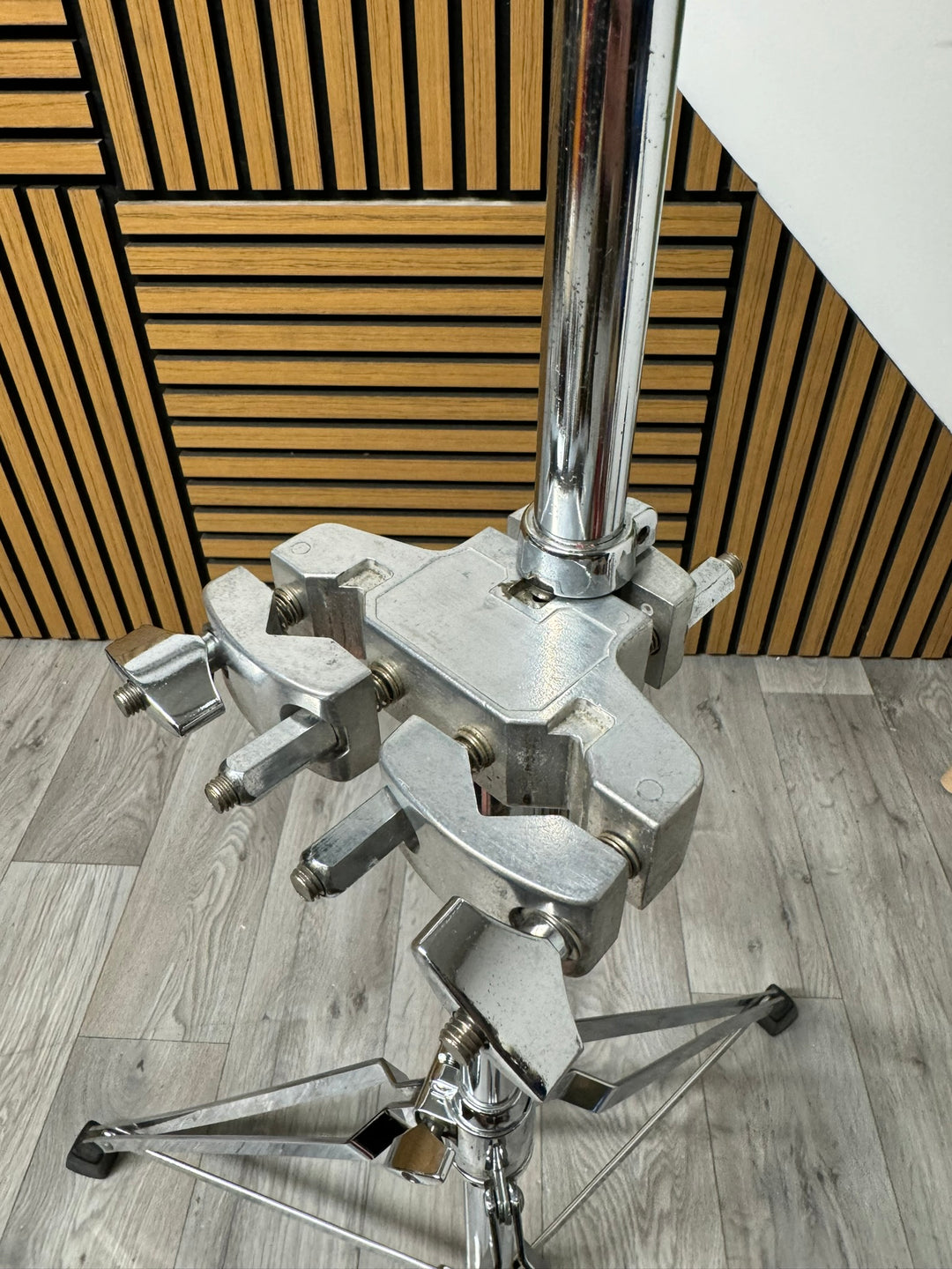 Stagg Double Tom Drum Stand Clamp with Boom Arm / Double Braced #XA23