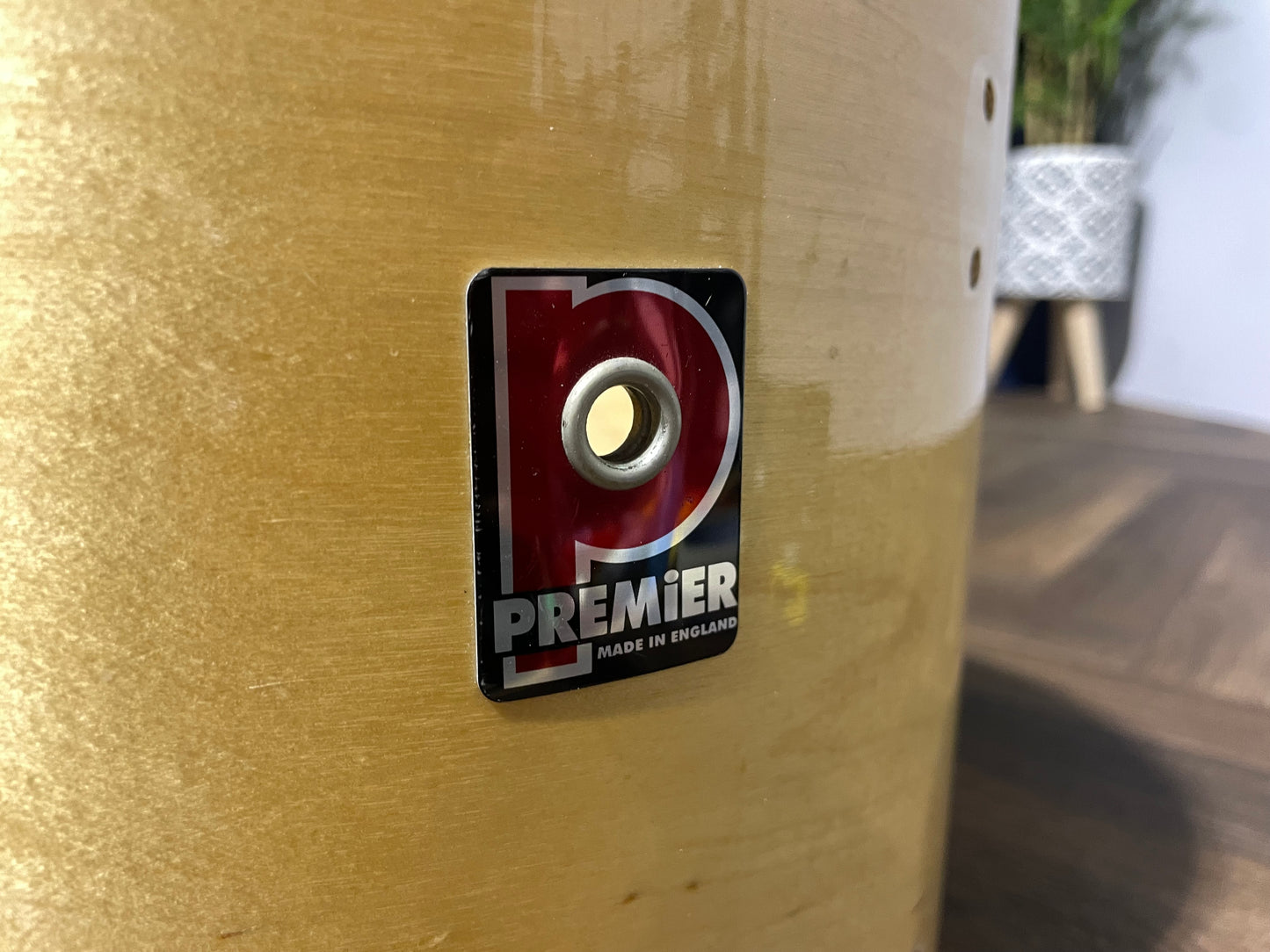Premier XPK Tom Drum Shell 12”x10” Bare Wood Project #KF56