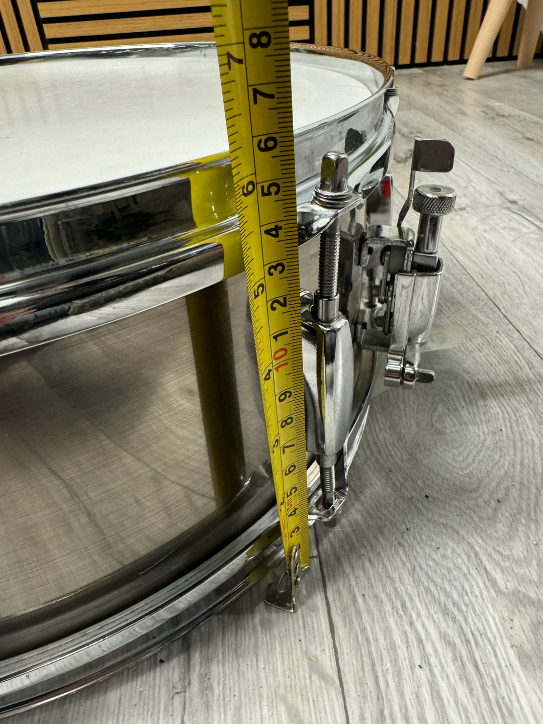 Pearl Forum 14” x 5.5” Snare Drum / 8-Lug / Smokey Chrome #OV19