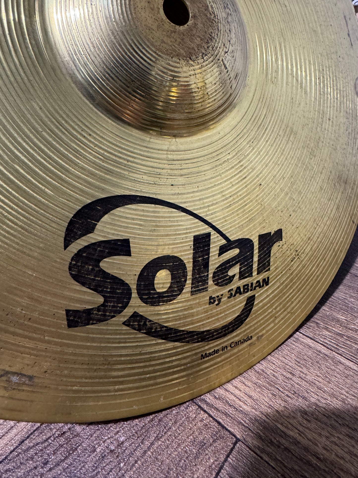 Solar by Sabian Hi Hats 14”/36cm Hi Hat Cymbals (Pair) #MV40