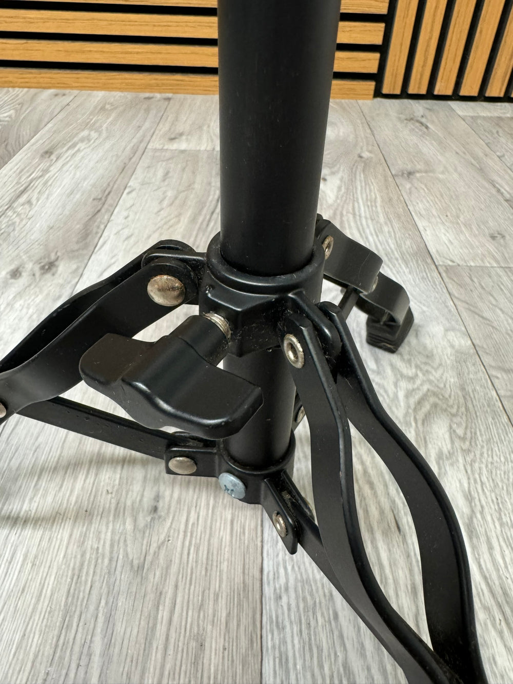Snare Drum Grab Stand / Double Braced Black Hardware #WH3