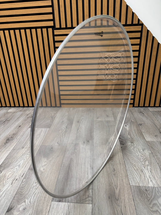 Premier Bass 22" Drum Heads (Pair) / Black & Clear #WR37
