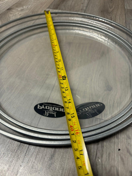 Pearl Pro Tone Tom Rock Size Drum Heads Set Of 3 #OV29