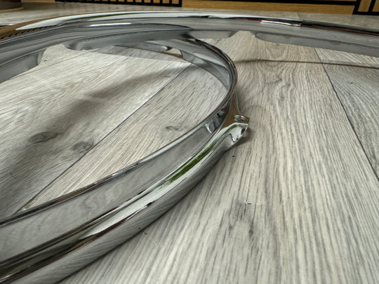 Pearl 16” Drum Hoops Rims 6-Lug Hardware Tension #OV30