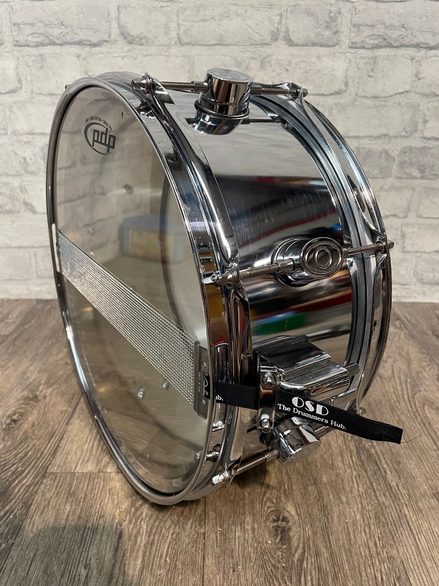 PDP 805 Steel 14” x 5.5” 8 Lug Snare Drum / Hardware #IK39