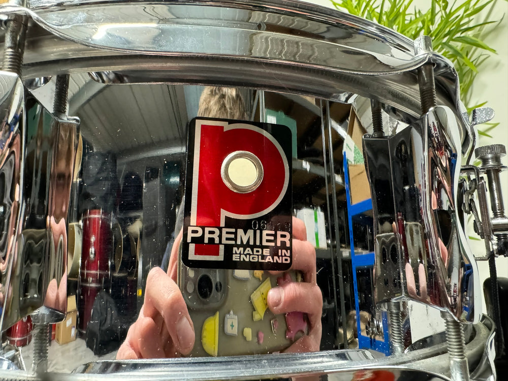 Vintage Premier Snare Drum 14”x5” / 8-Lug / Steel Shell #VP40