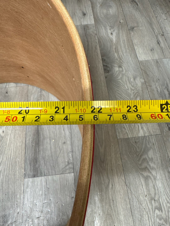 Pearl Export Bass Drum Shell 22”x16” Bare Wood Project #WR46