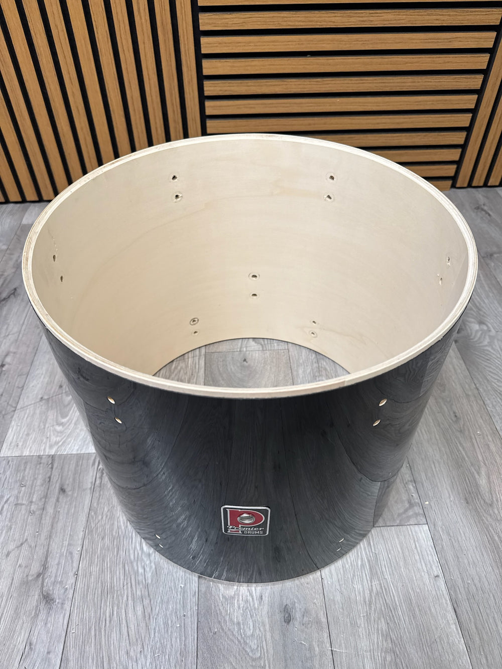 Premier Tom Drum Shell 16”x14” Bare Wood Project / Upcycle #WR47